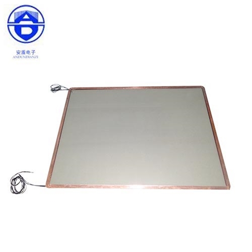 Electric heating shield glass